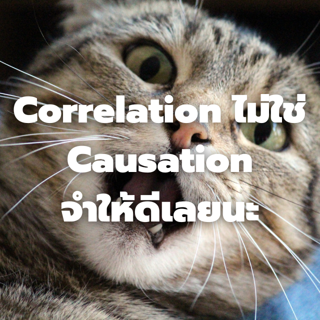 Correlation ไม่ใช่ Causation — สถิติพื้นฐานที่คนทำงาน Data ต้องเข้าใจ